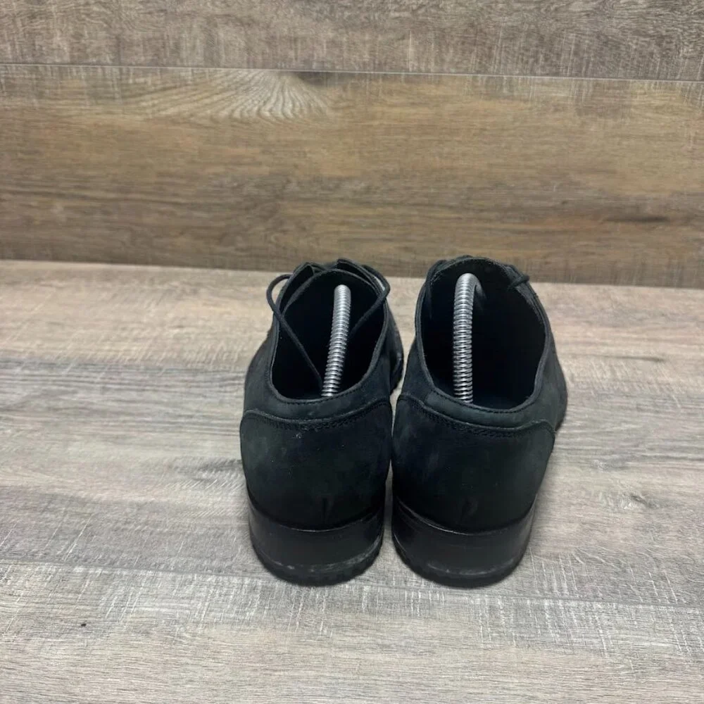 Cole Haan Waterproof Black Suede Oxford Shoes Men's Size 10.5